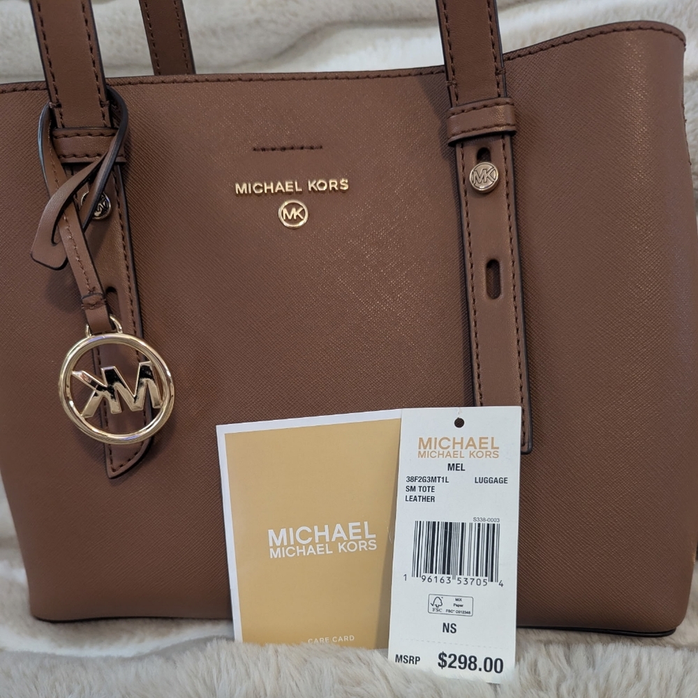 Michael Kors Leather Tote Bag